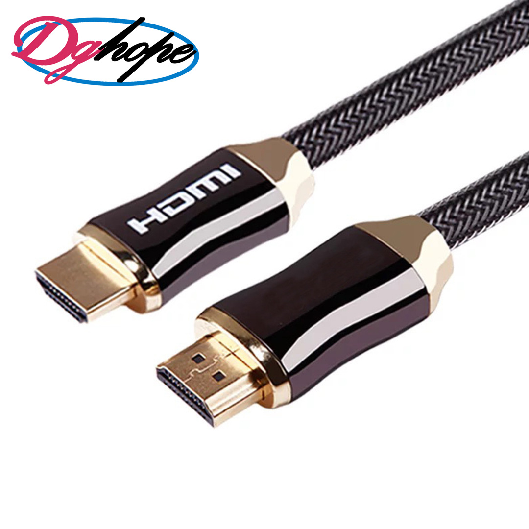 Zinc alloy braided HDMI high-definition cable