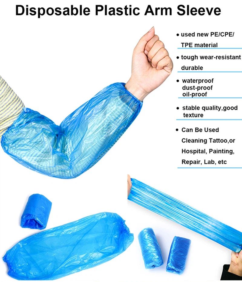 Disposable CPE Hand Made Arm Sleeve Xiantao City Songqing Plastic 