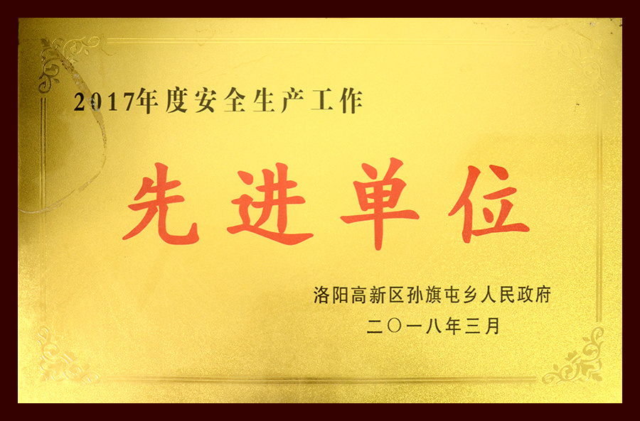 2017年度安全生產(chǎn)工作