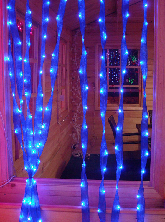 Ice strip lamp curtain lamp