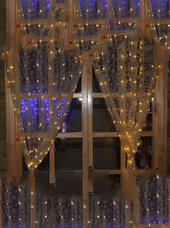 Ice strip lamp curtain lamp