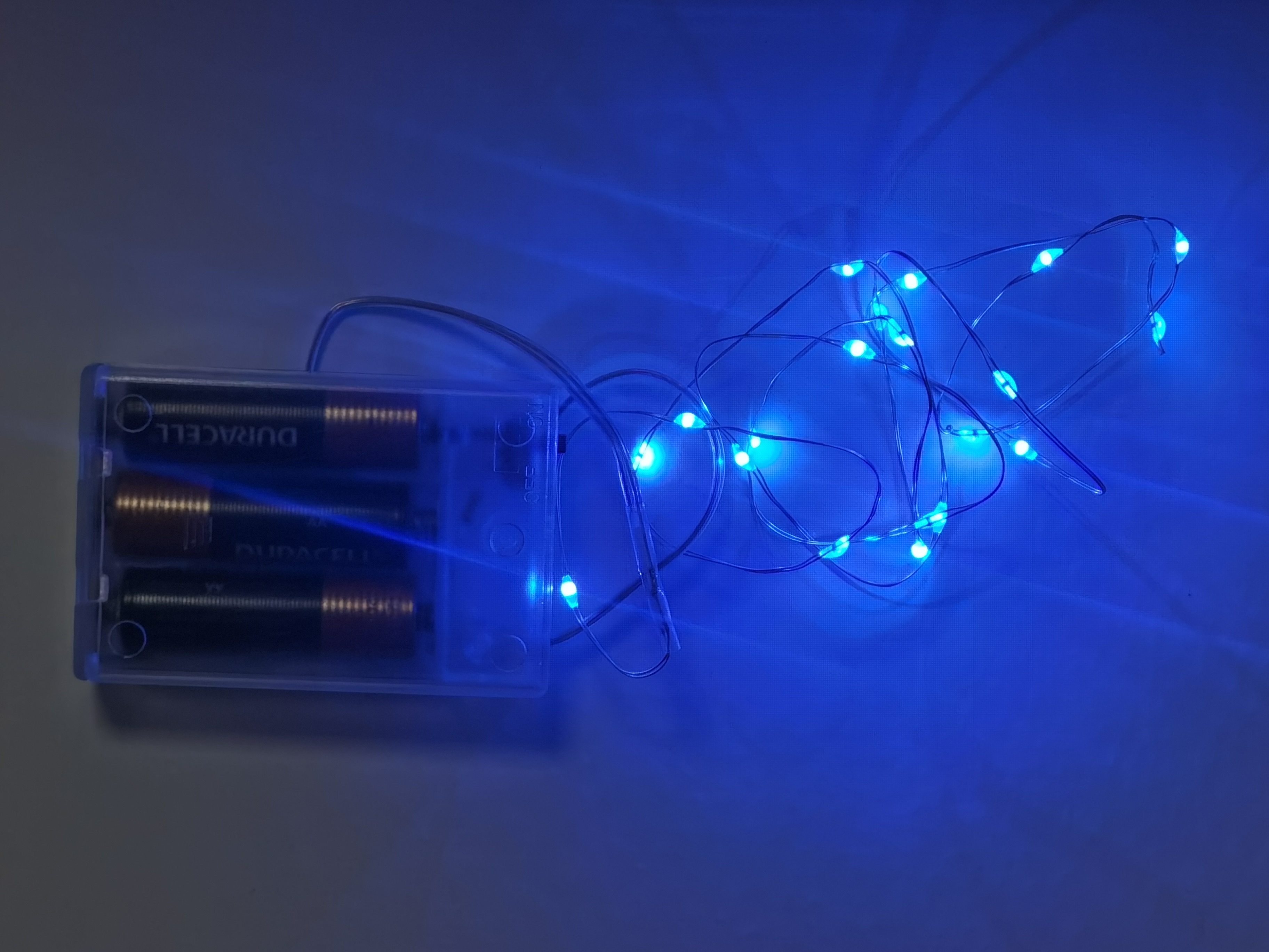 LED copper wire battery operate lights