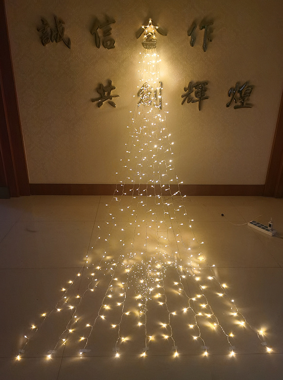 Ice strip lamp curtain lamp