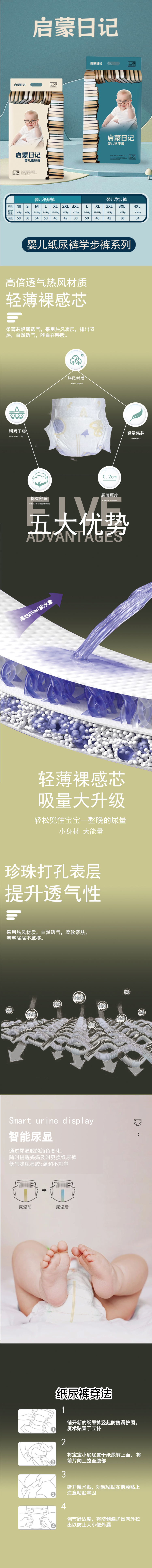 啟蒙日記紙尿褲