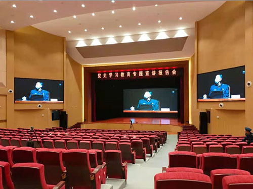 Reinforcement and Reconstruction Project of Lecture Hall of Joint Operations College of National Defense University-Stage Equipment Reconstruction Project (with Engineering Drawings)