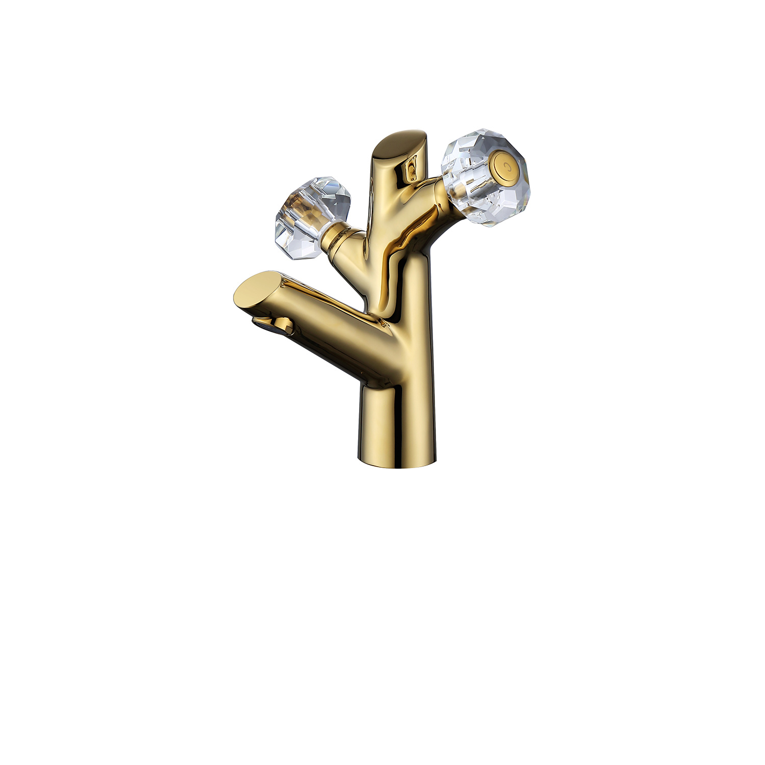 Double basin faucet