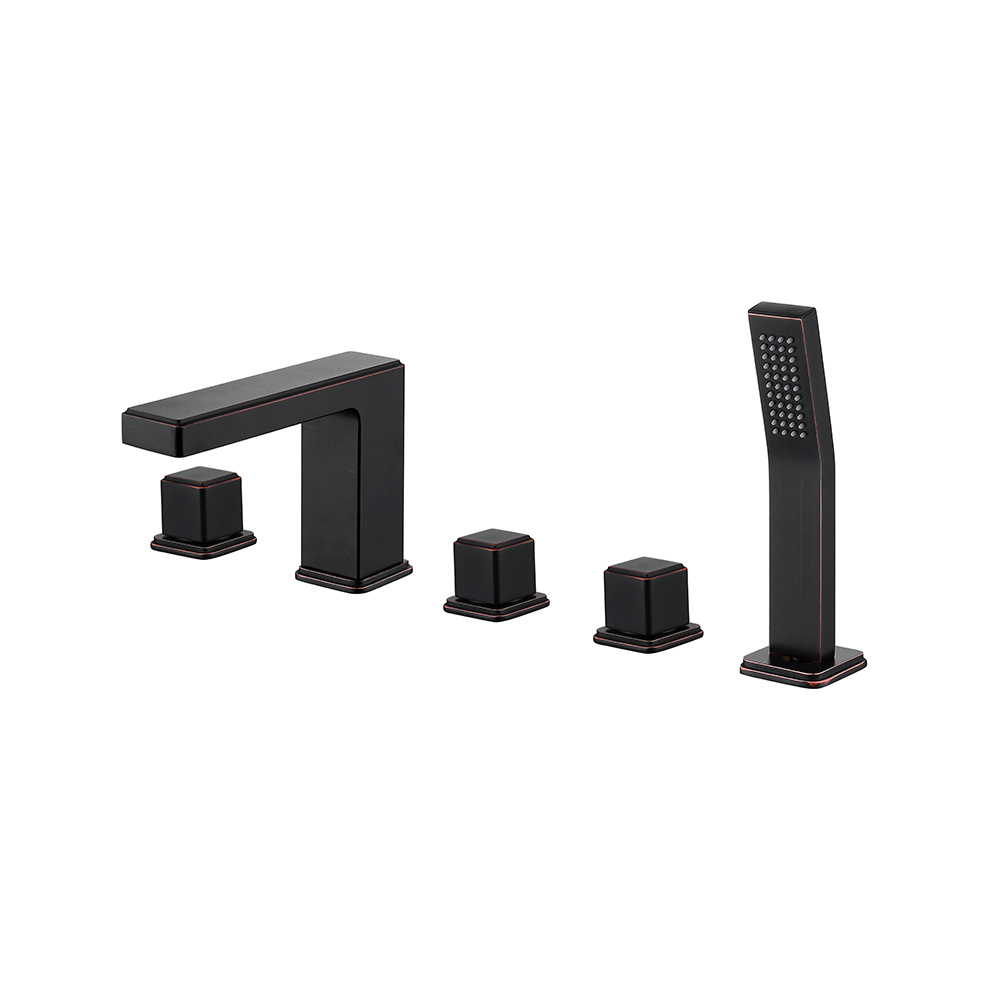 F12E11 five-piece bathtub faucet