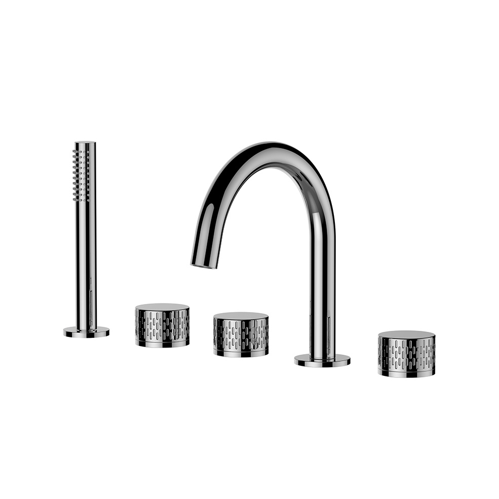 F40E11 five-piece bathtub faucet
