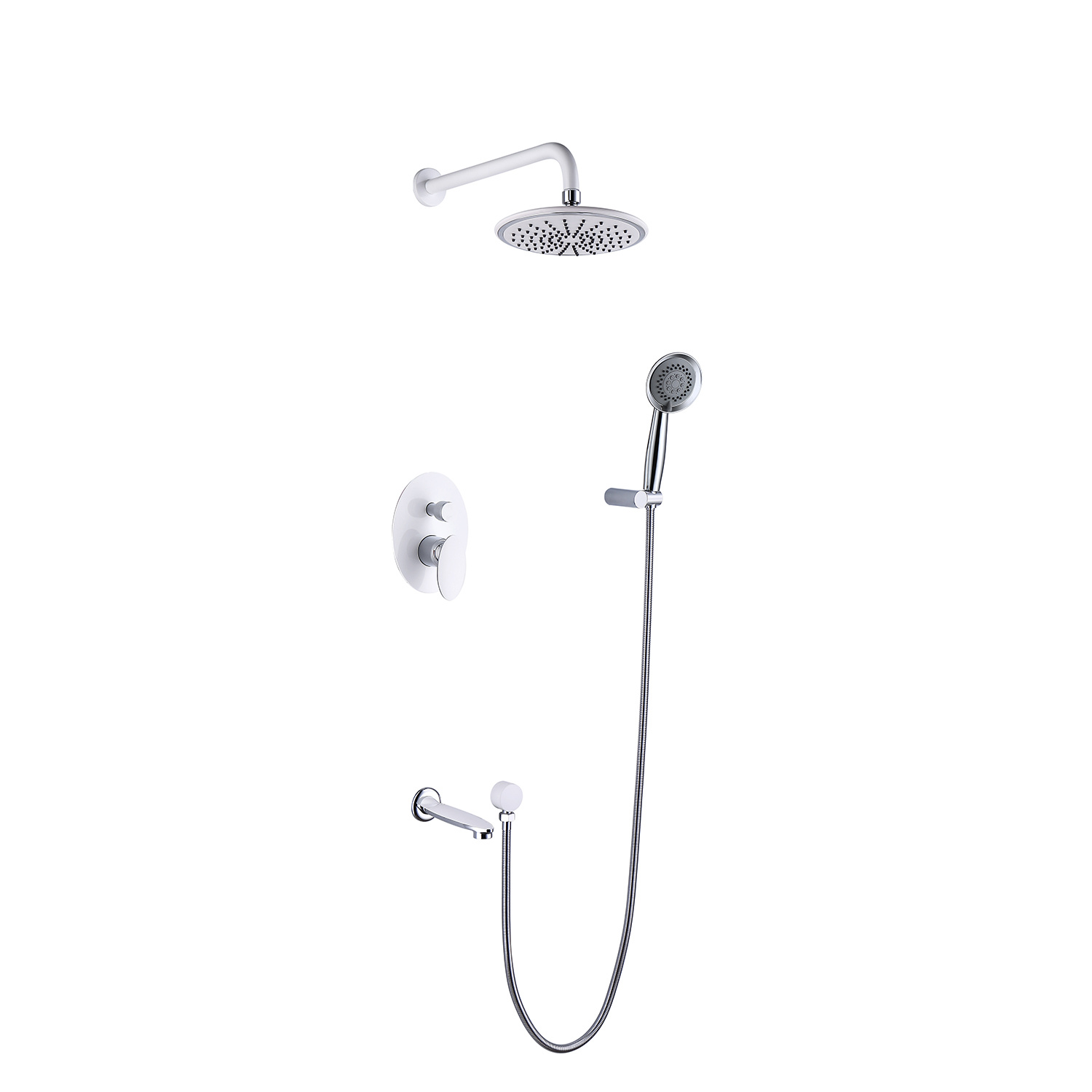 Hidden three-function large shower