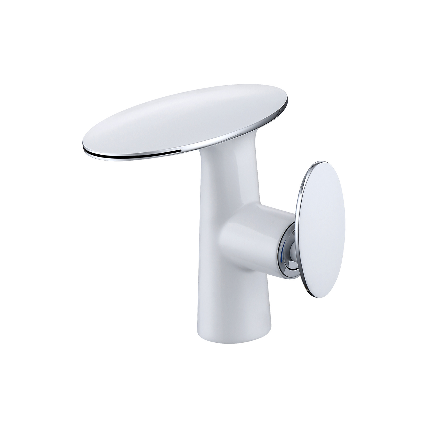Waterfall basin faucet