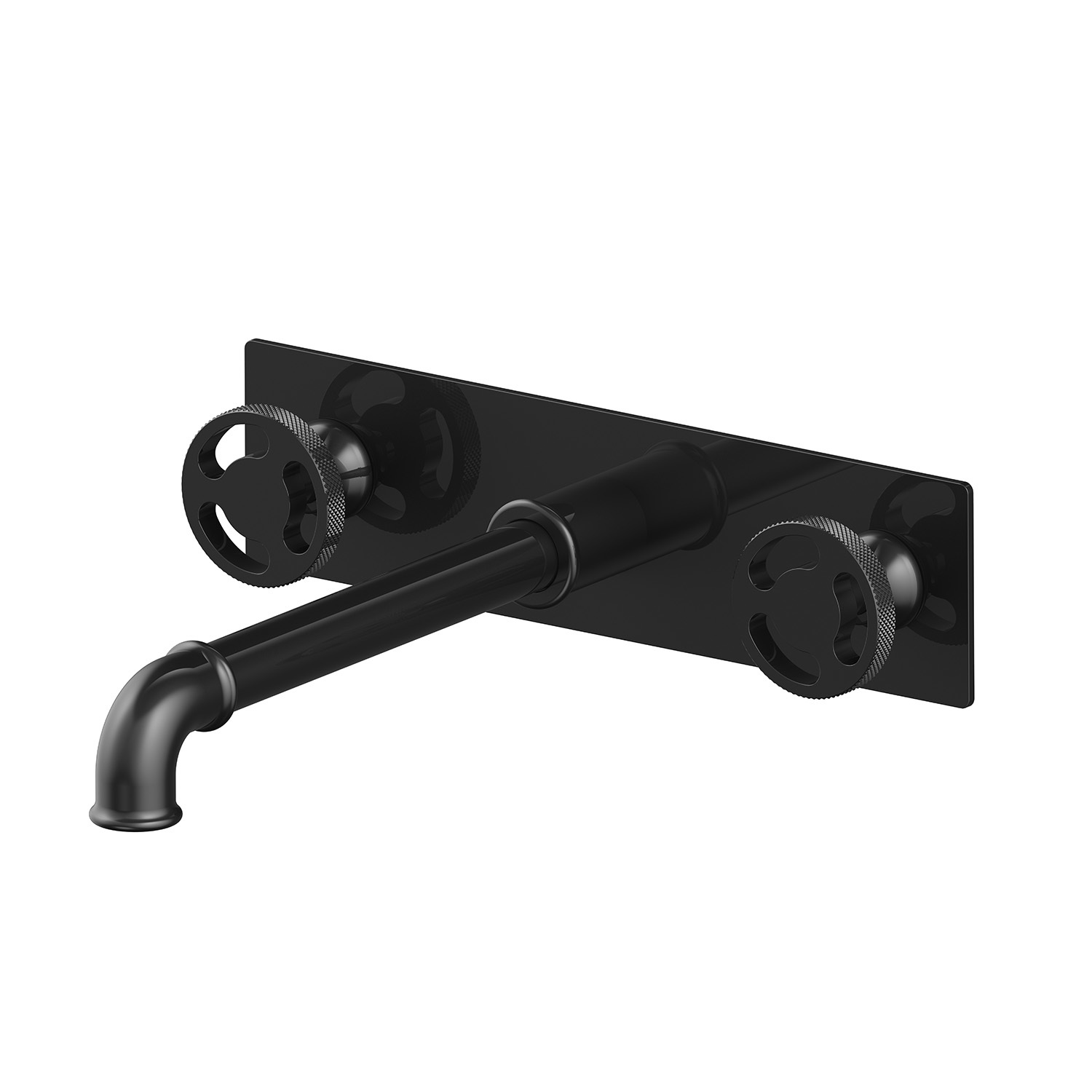 F20A16KP double-handle wall-mounted faucet