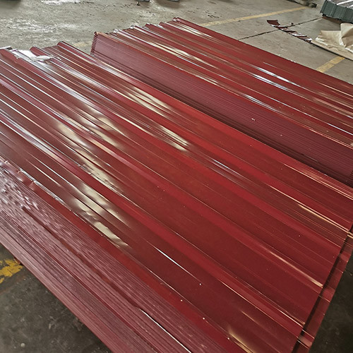 Q235B Corrugation Steel Step Roofing Sheet