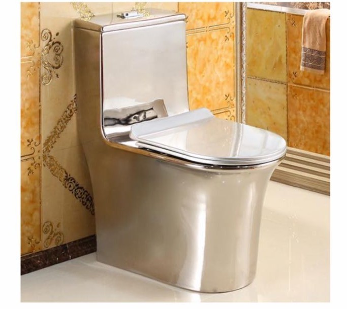Electroplate Toilet