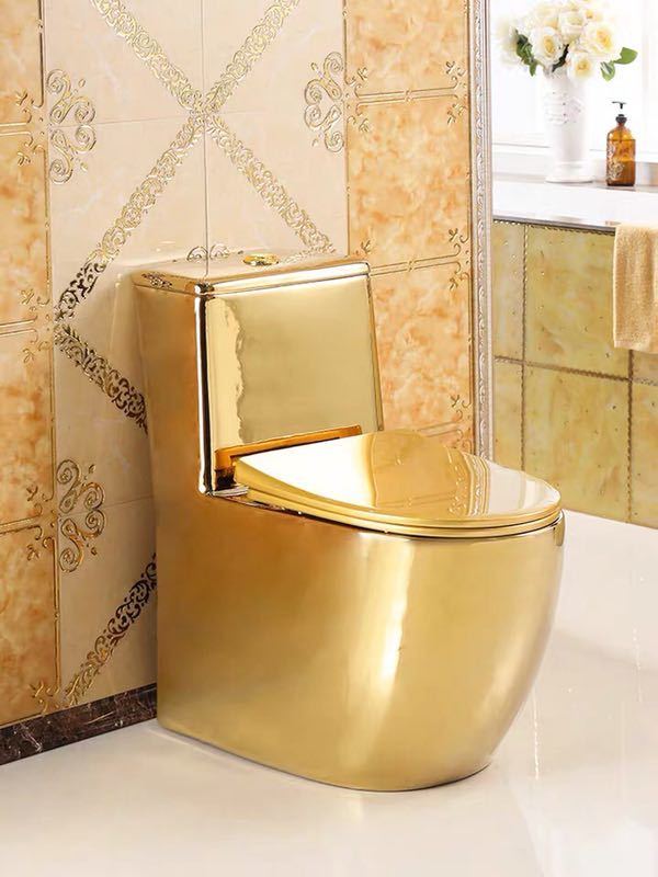 Electroplate Toilet