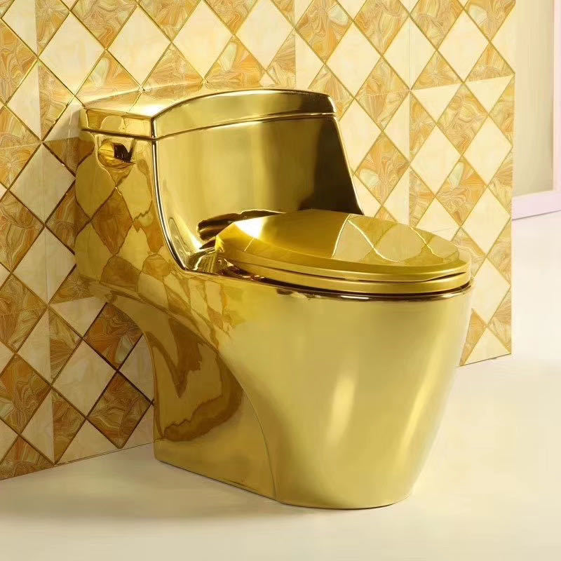 Electroplate Toilet