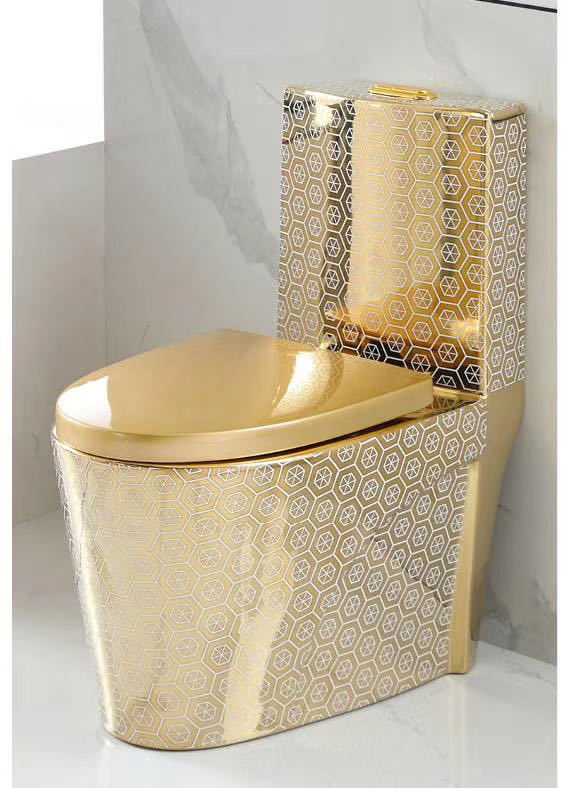 Electroplate Toilet