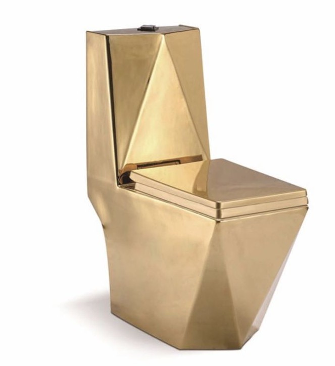 Electroplate Toilet