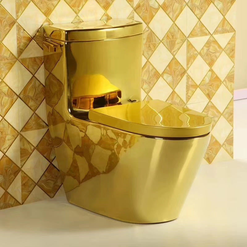 Electroplate Toilet