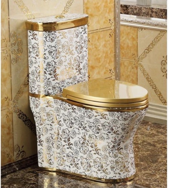 Electroplate Toilet