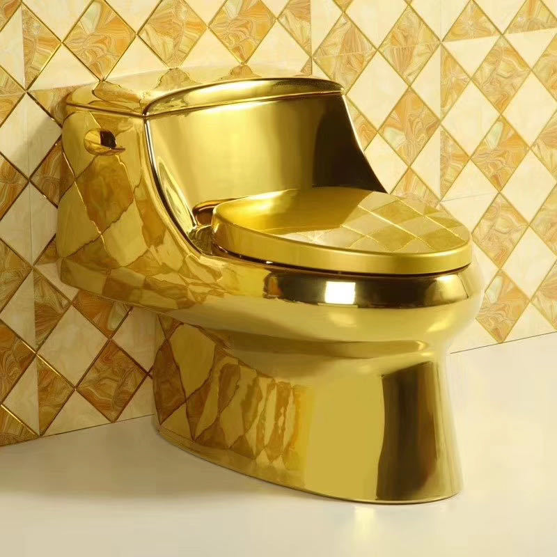 Electroplate Toilet