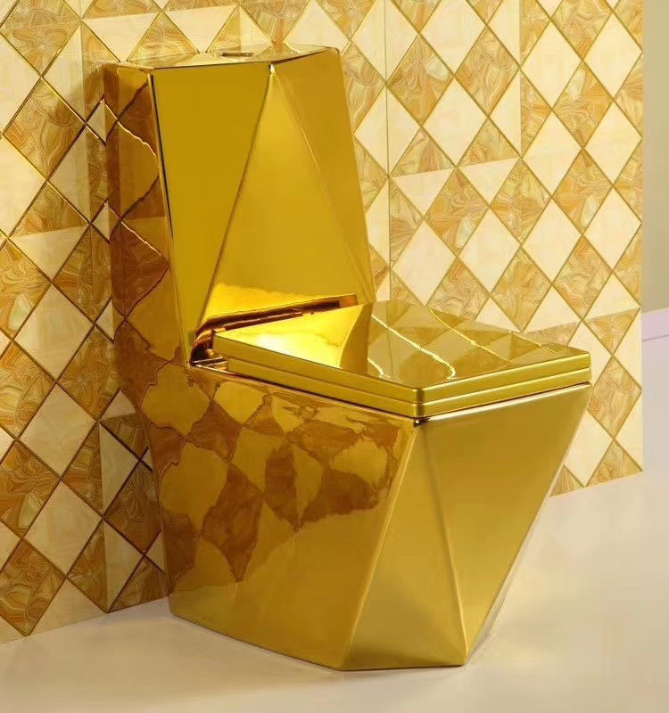 Electroplate Toilet