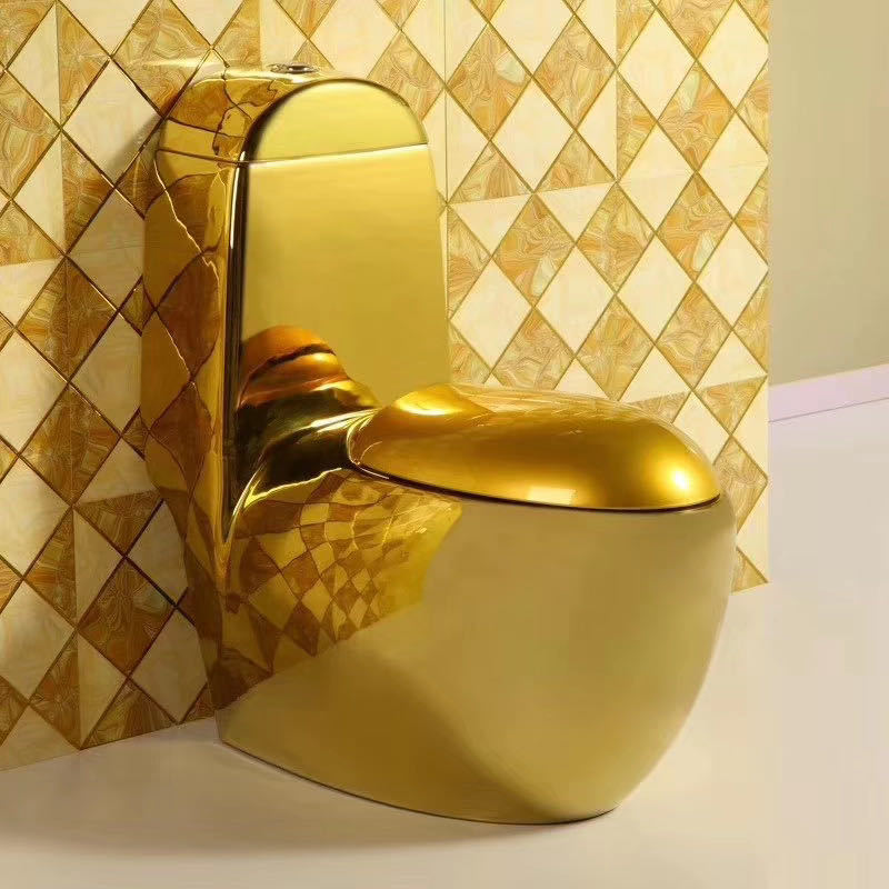 Electroplate Toilet