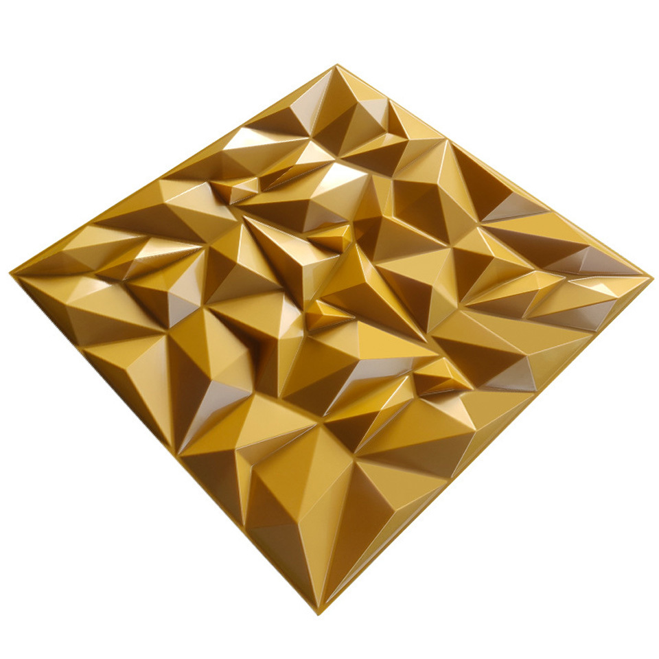 Los paneles de pared exteriores e interiores al por mayor de los 50x50cm 3d texturaron el tablero decorativo del PVC