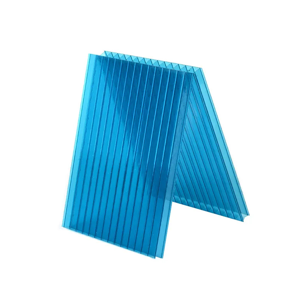 Greenhouse Polycarbonate Roofing Sheet PC Embossed Sheets Polycarbonate Hollow Plastic Roofing Transparent Panels
