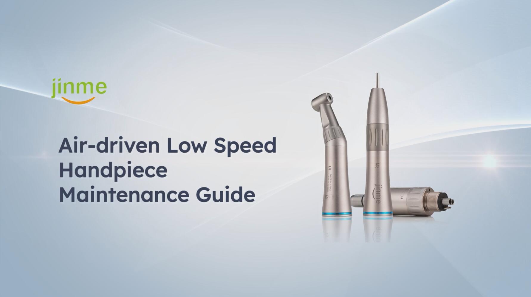 Maintenance of pneumatic turbine low-speed dental handpieces