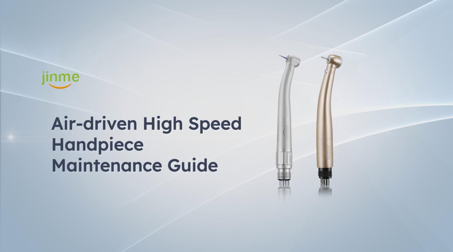 Maintenance of pneumatic turbine high-speed dental handpieces