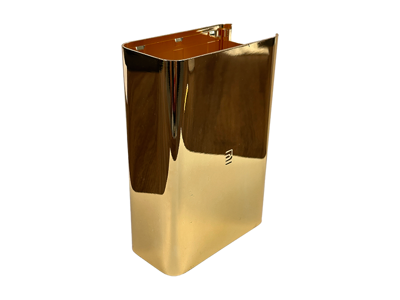 Vacuum Vapor Plated(Gold/Chrome)