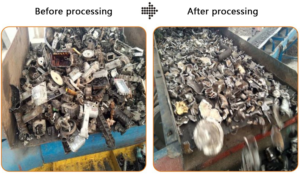 PSX-5060 steel scrap production line