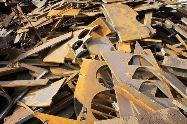 Shanghai Cronan scrap steel crushing line case