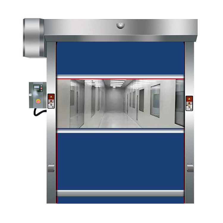 PVC Rapid Roller Up Door For Hospital