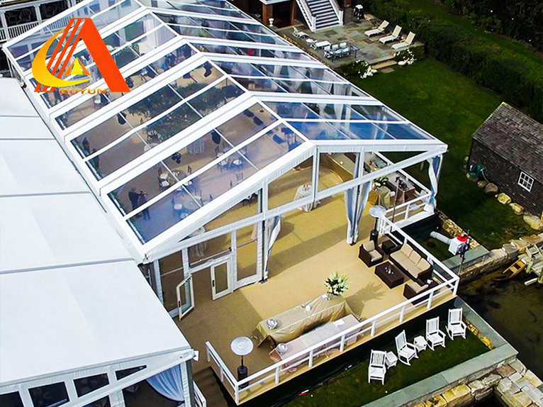 Aluminium frame tent