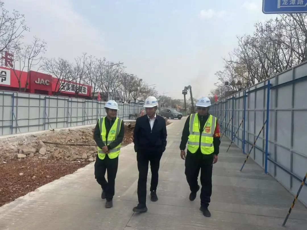 丁明忠調(diào)研2023年紅塔區(qū)內(nèi)澇治理工程建設(shè)項目