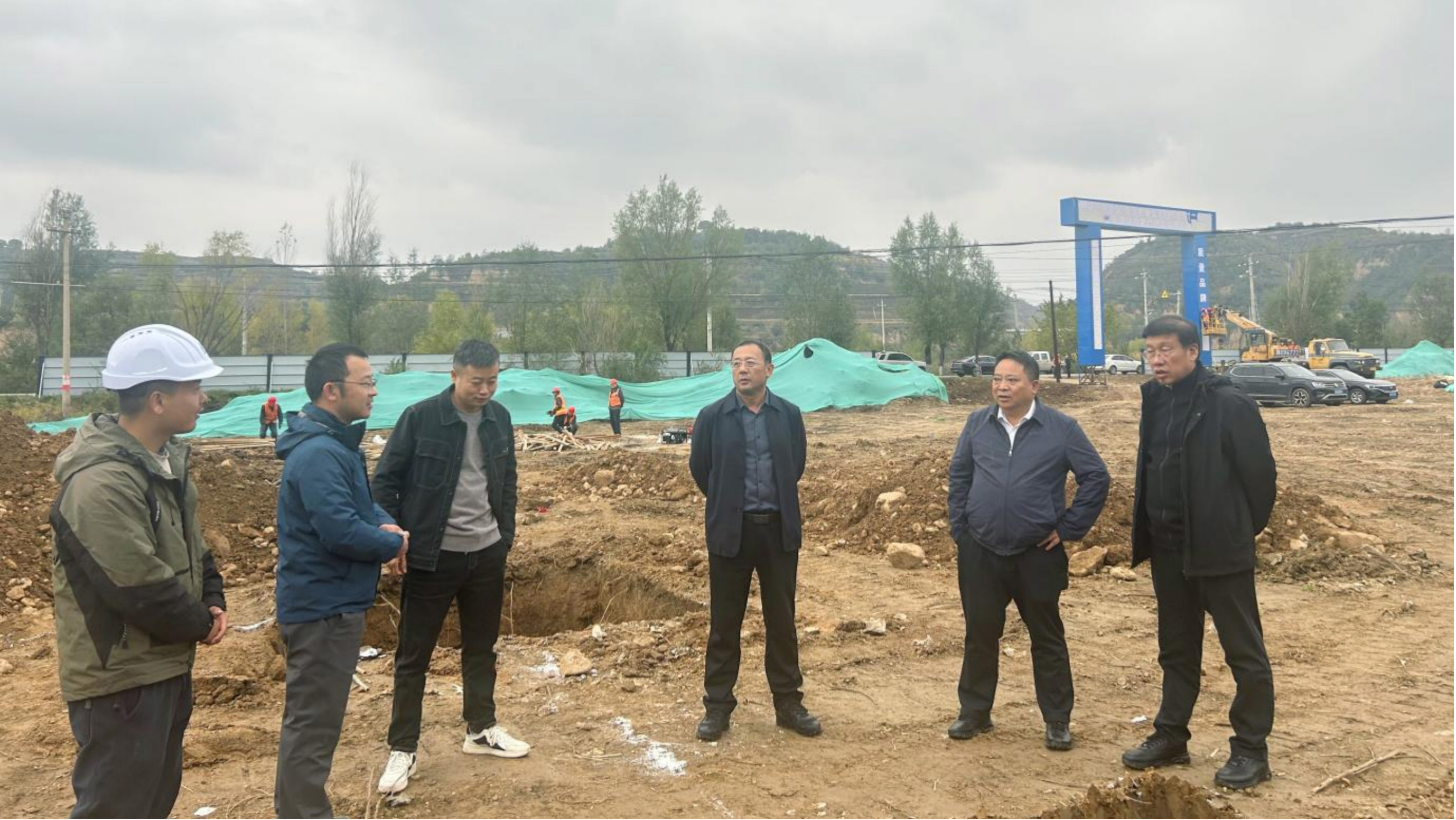 魏林良到隰縣產(chǎn)城融合、智慧農(nóng)業(yè)投資EPC項(xiàng)目檢查指導(dǎo)