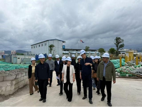 玉溪市副市長(zhǎng)陳靜調(diào)研玉溪市第三人民醫(yī)院遷建項(xiàng)目