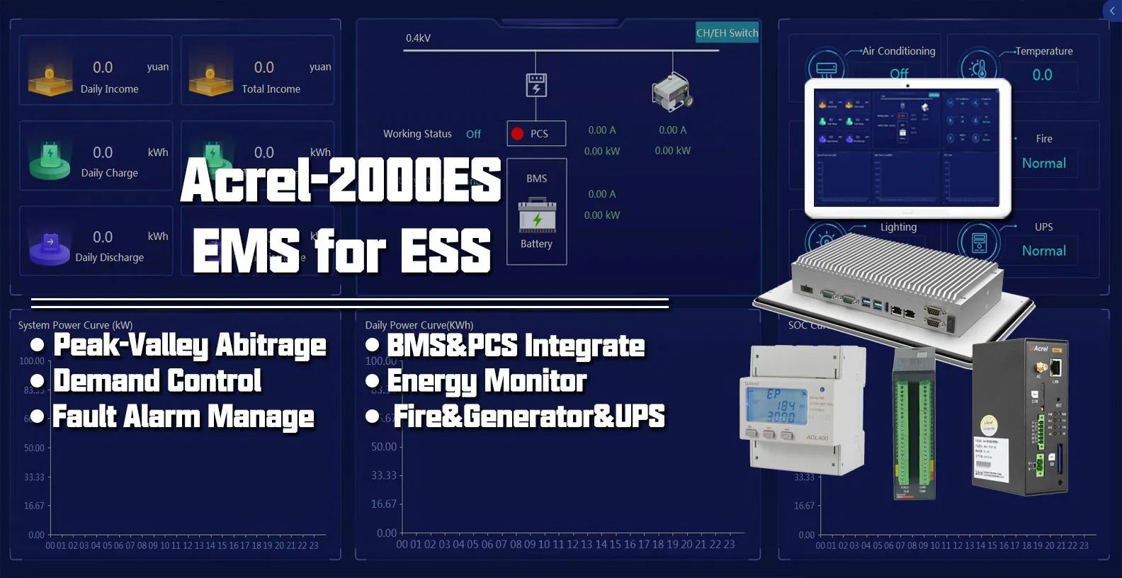 Acrel-2000ES Energy Storage Management Platform