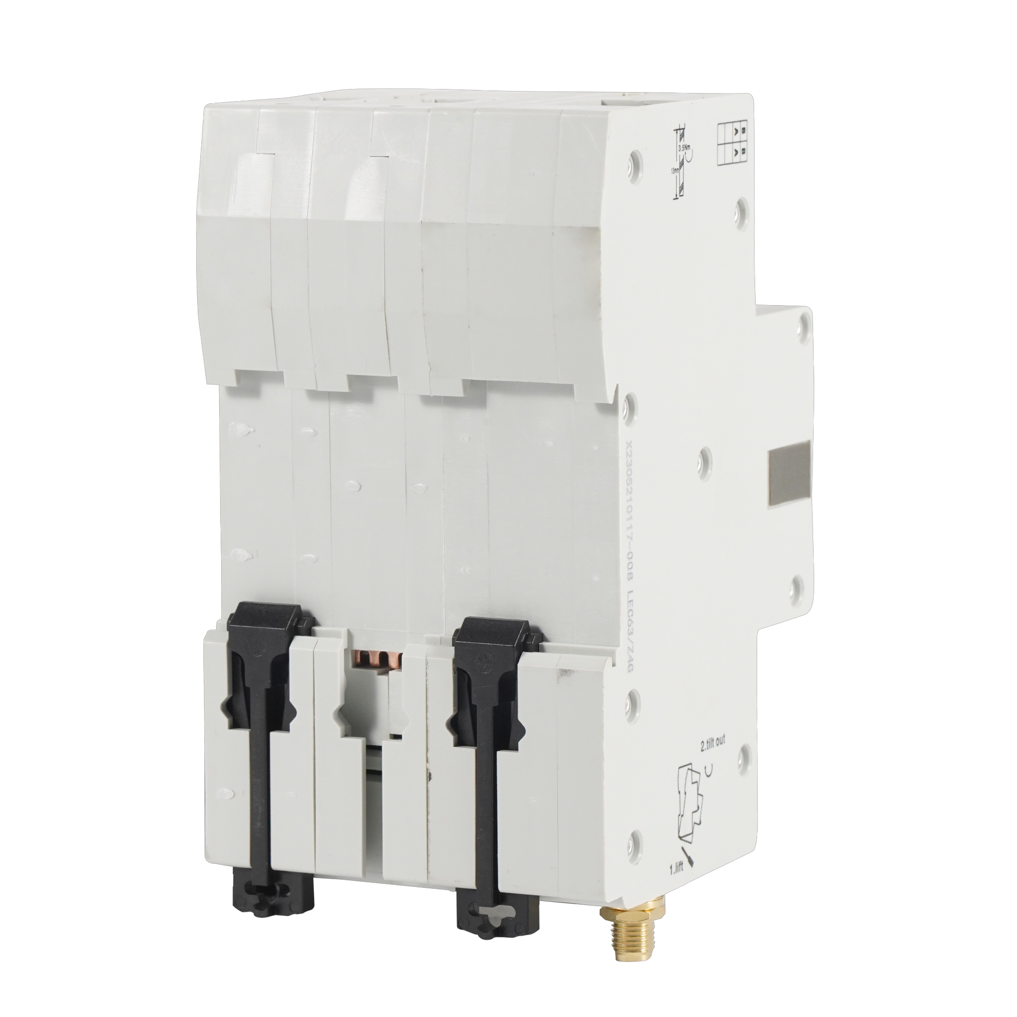 Acrel AASCB1-63-C32-2P/ZWiFi WiFi Smart Circuit Breaker for Remote Control Power Monitor Power Consumption