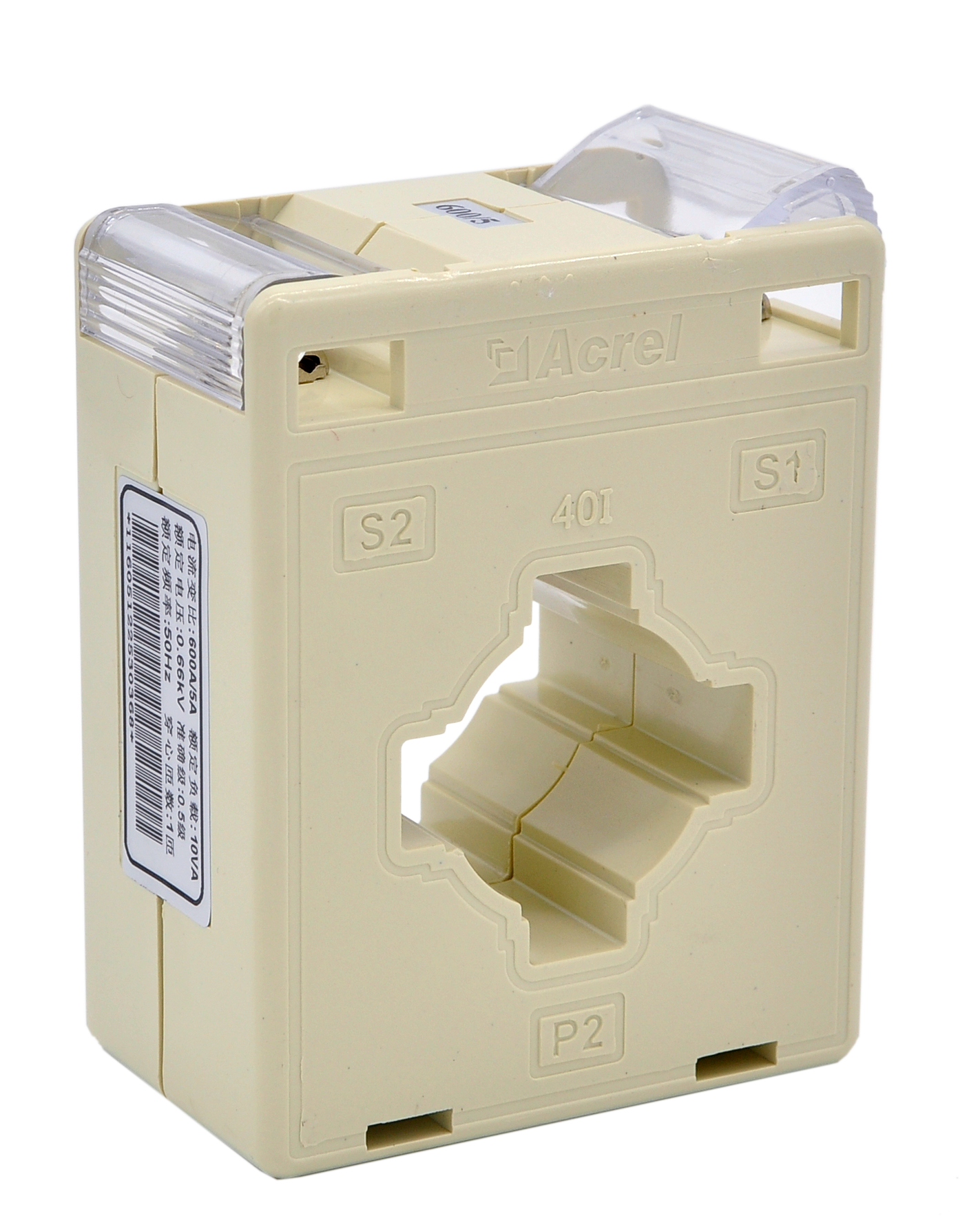 Acrel AKH-0.66/G G-170x100II Series, 5000A/5A Closed Core AC CT Current Sensor High Accuracy Current Transformers for Smart Power Meters IOT Cloud Platform Energy Consumption Monitoring
