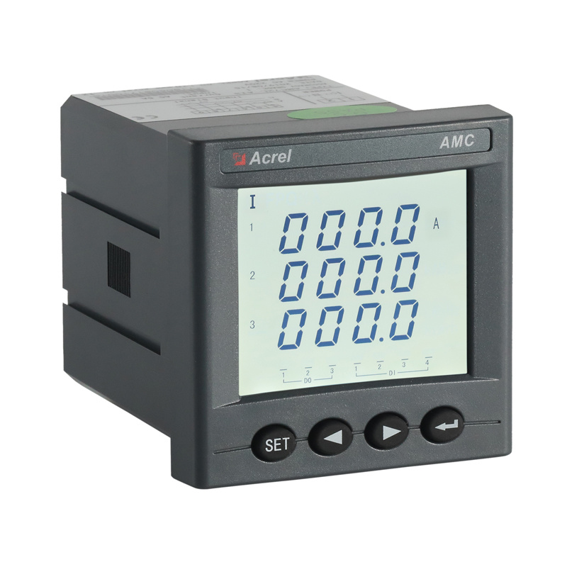 AMC72L-E4/KC CE Approved Digital 3 Phase Energy Meter For IOT Platform Energy Consumption Monitoring