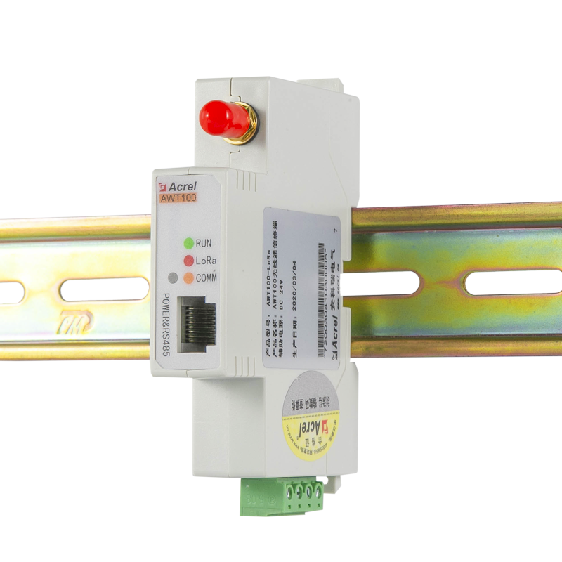 Acrel AWT100-4GHW CE Approved 4G Smart Gateway For IOT Platform Energy Consumption Monitoring
