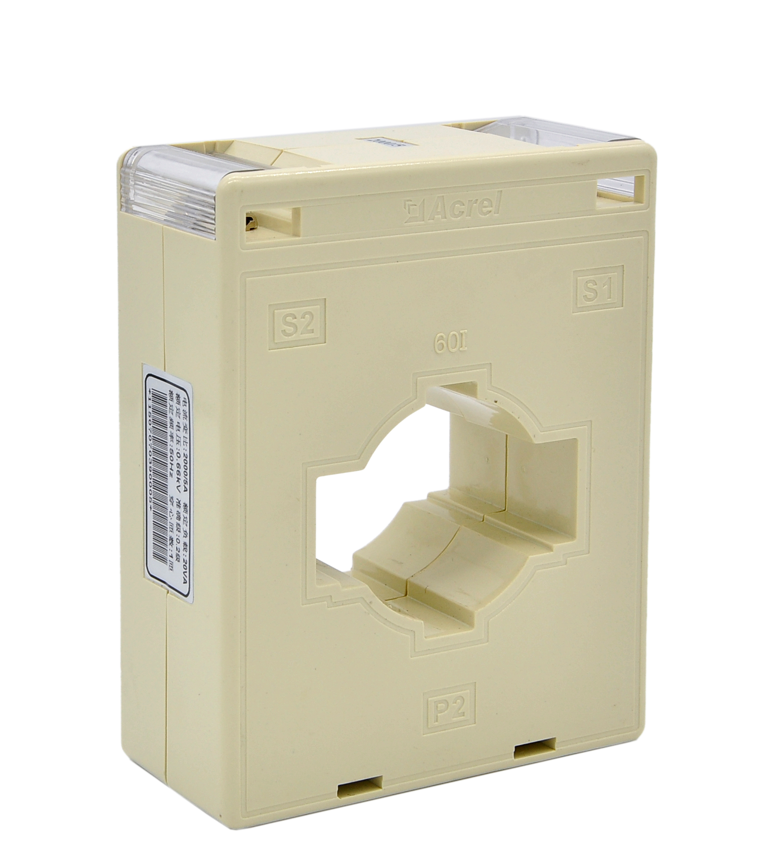 Acrel AKH-0.66/G G-170x100II Series, 5000A/5A Closed Core AC CT Current Sensor High Accuracy Current Transformers for Smart Power Meters IOT Cloud Platform Energy Consumption Monitoring