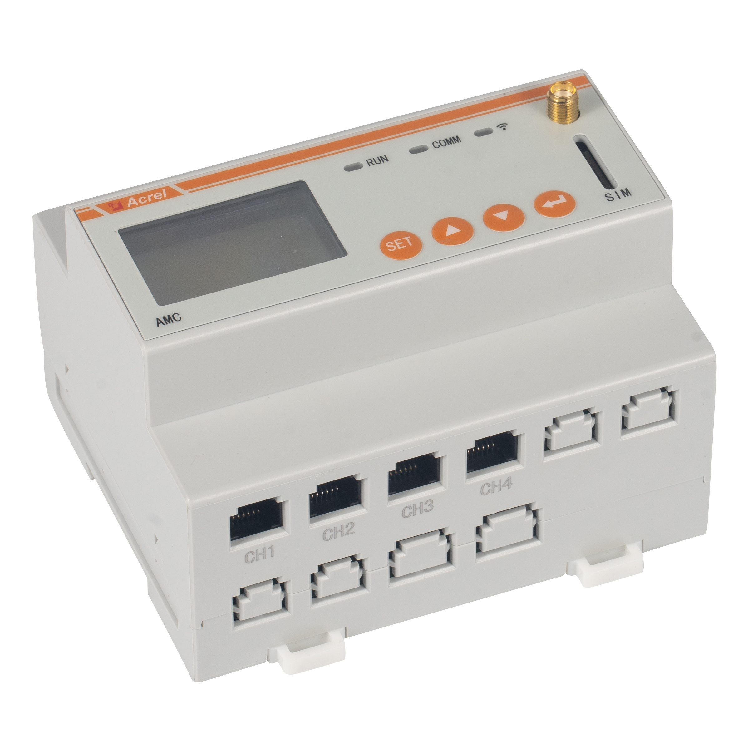 Acrel AMC200L-8E3 Smart Digital Multi-Circuit AC Power Meter For Tower Base Station Energy Consumption Monitoring