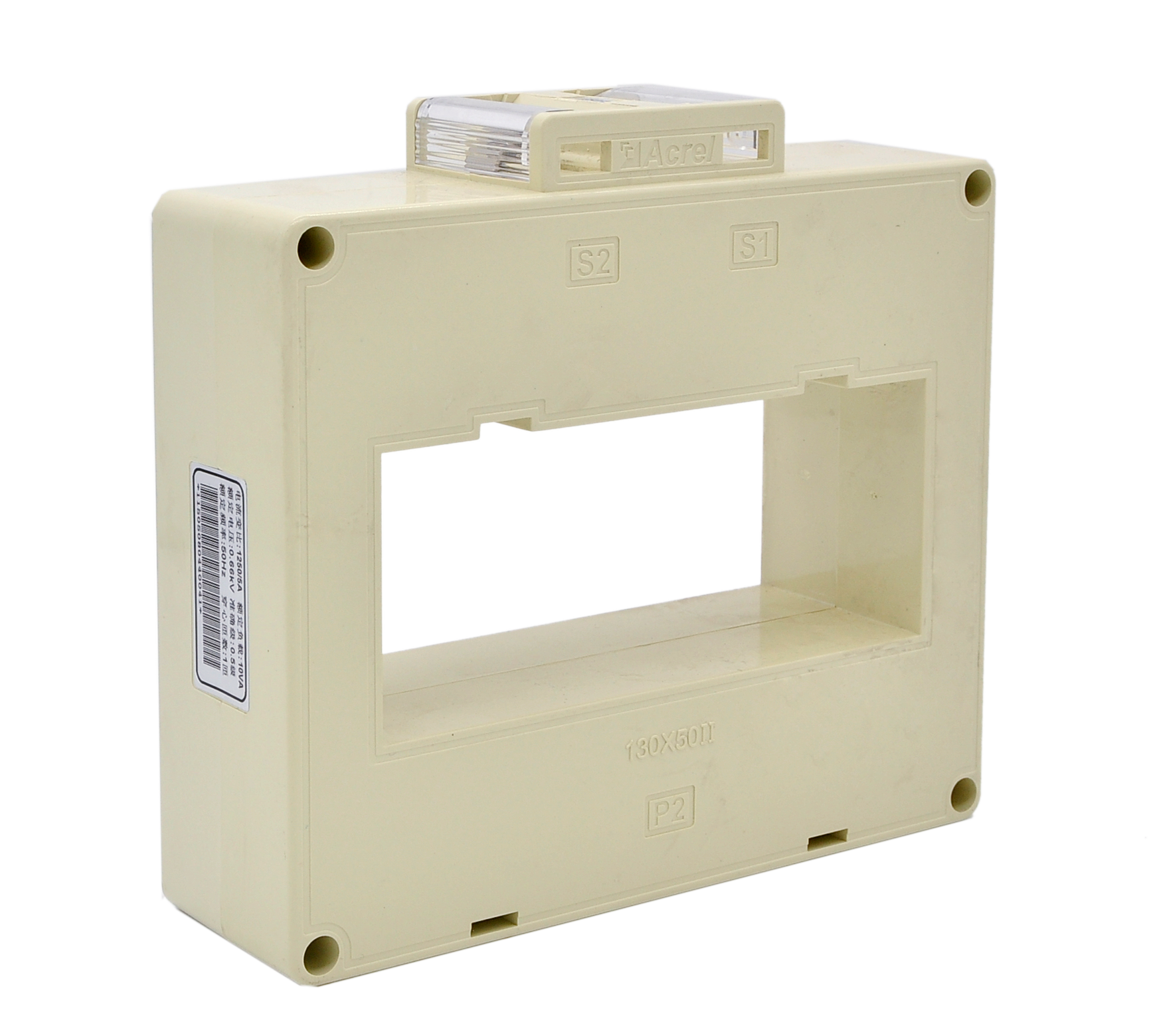 Acrel AKH-0.66/G G-170x100II Series, 5000A/5A Closed Core AC CT Current Sensor High Accuracy Current Transformers for Smart Power Meters IOT Cloud Platform Energy Consumption Monitoring