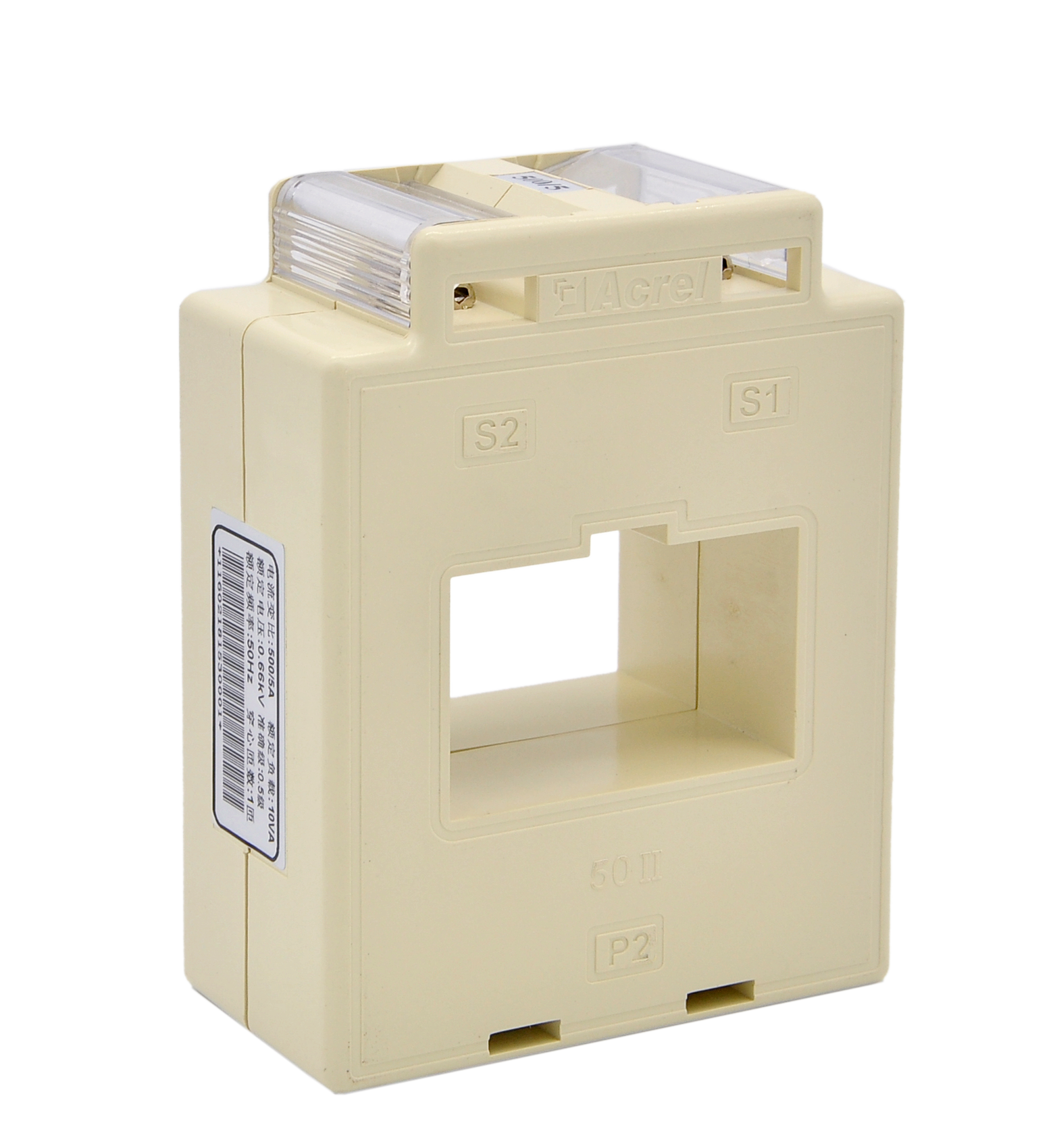 Acrel AKH-0.66/G G-170x100II Series, 5000A/5A Closed Core AC CT Current Sensor High Accuracy Current Transformers for Smart Power Meters IOT Cloud Platform Energy Consumption Monitoring