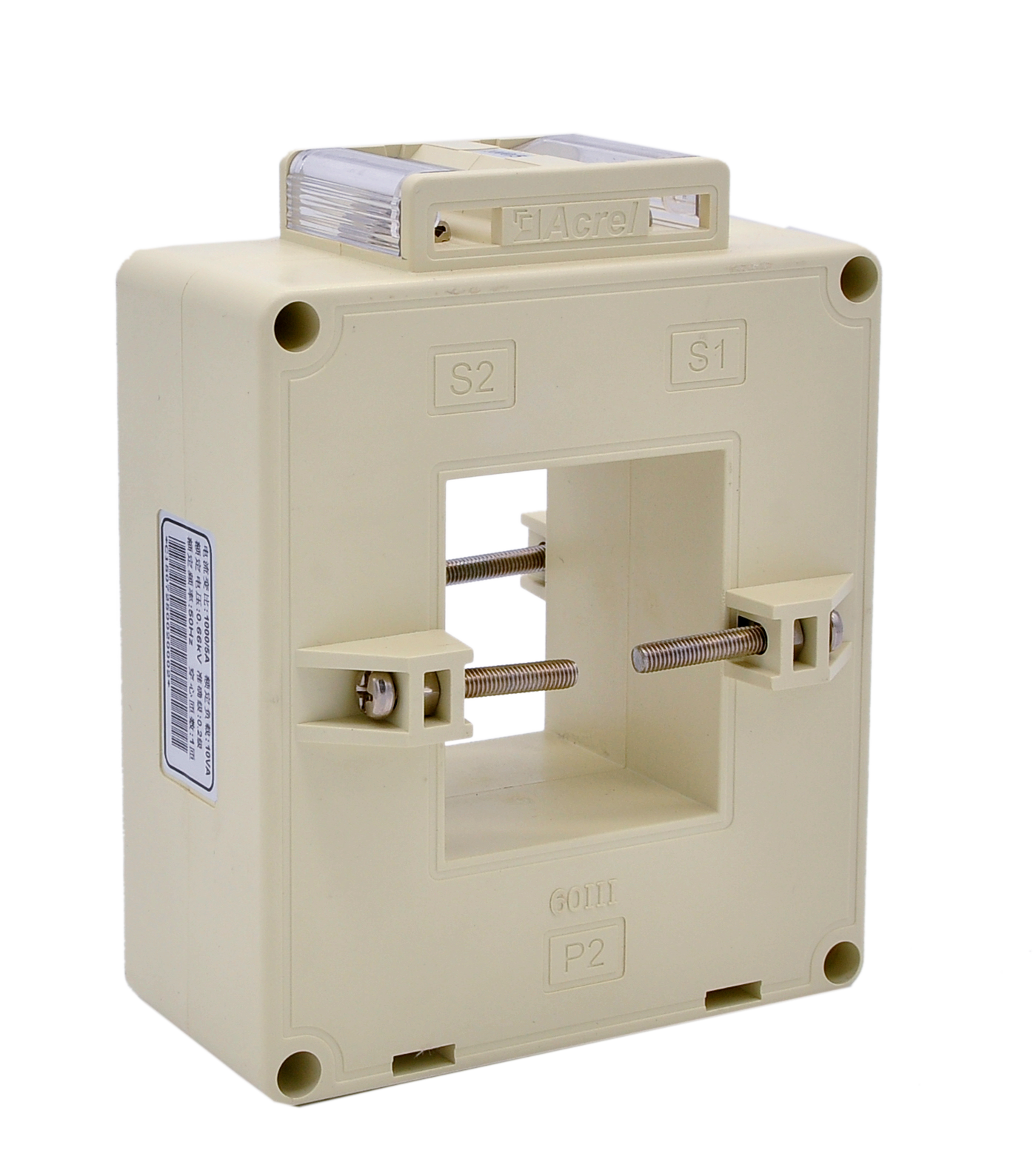 Acrel AKH-0.66/G G-170x100II Series, 5000A/5A Closed Core AC CT Current Sensor High Accuracy Current Transformers for Smart Power Meters IOT Cloud Platform Energy Consumption Monitoring