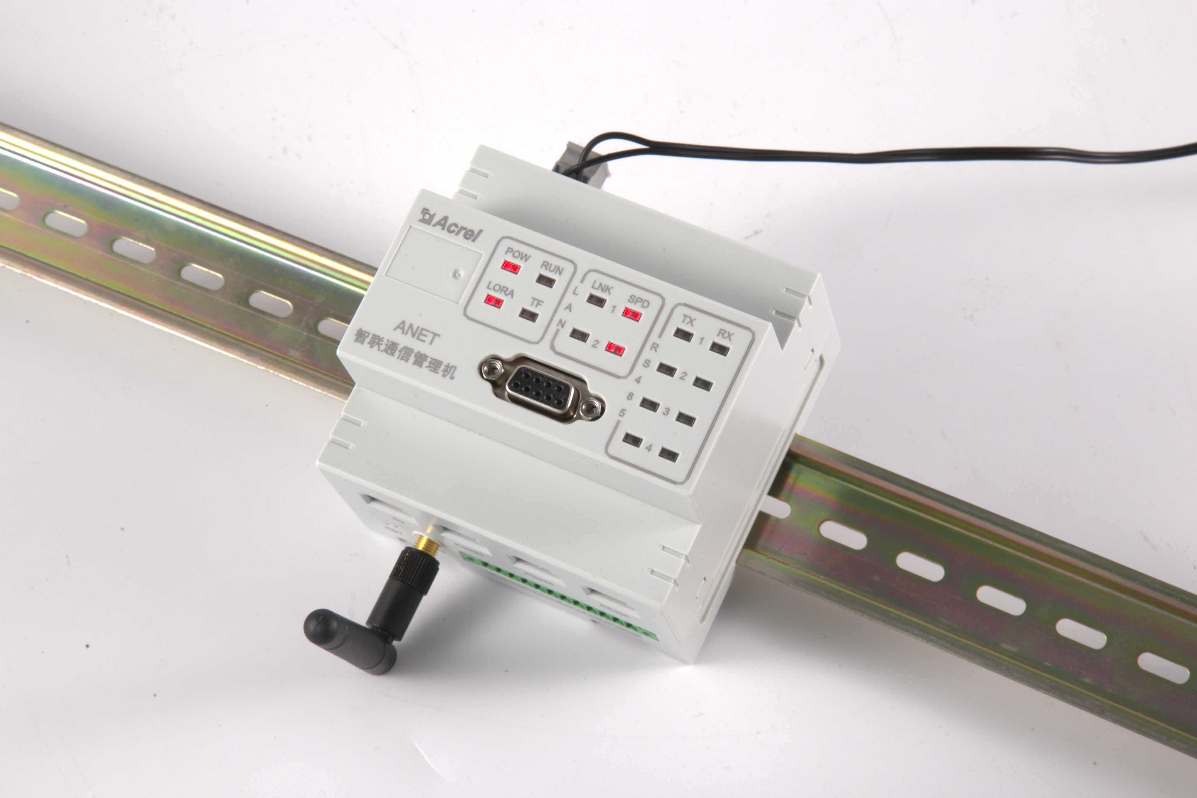 Acrel ANet-1E2SM CE Approved Ethernet Modbus-TCP/IP Smart Gateway For EMS & IOT Platform Energy Consumption Monitoring