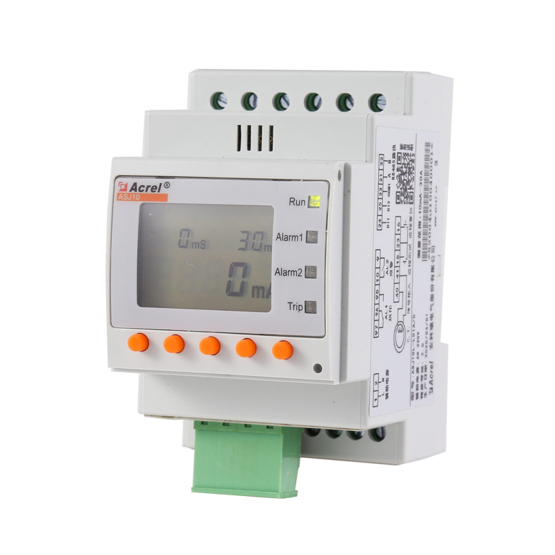 Acrel ASJ10L-LD1A Residual Current Relays to Monitor Leakage Current Measure Residual Current